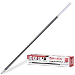 Стержень шариковый 152мм BRAUBERG LINE чер...